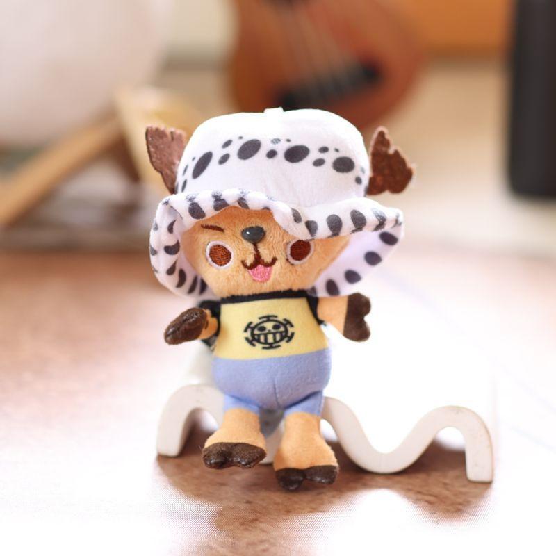 Anime One Piece Toy Keychain Cute Chopper Luffy Figure Collectible Teens For