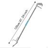 Pinza para Serpientes Portátil Antideslizante Mandíbula Ancha Exterior Plegable Recogedor de Basura de Playa