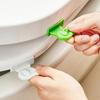 No Touch Toilet Seat Lifter Bathroom Sanitary Tool - Ergonomic Handle for Easy Seat & Cover Change Home Bathroom Accessory