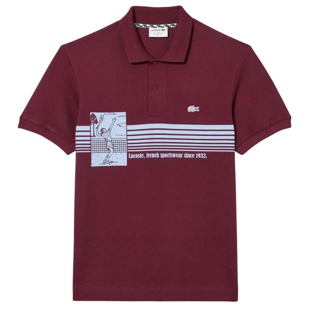Lacoste Mens French Made Classic Polo Shirt