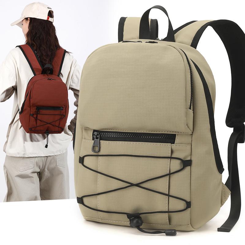 Mochila Esportiva Mochila Escolar Estudante Unissex Pequena para Viagem ao Ar Livre e Trajeto