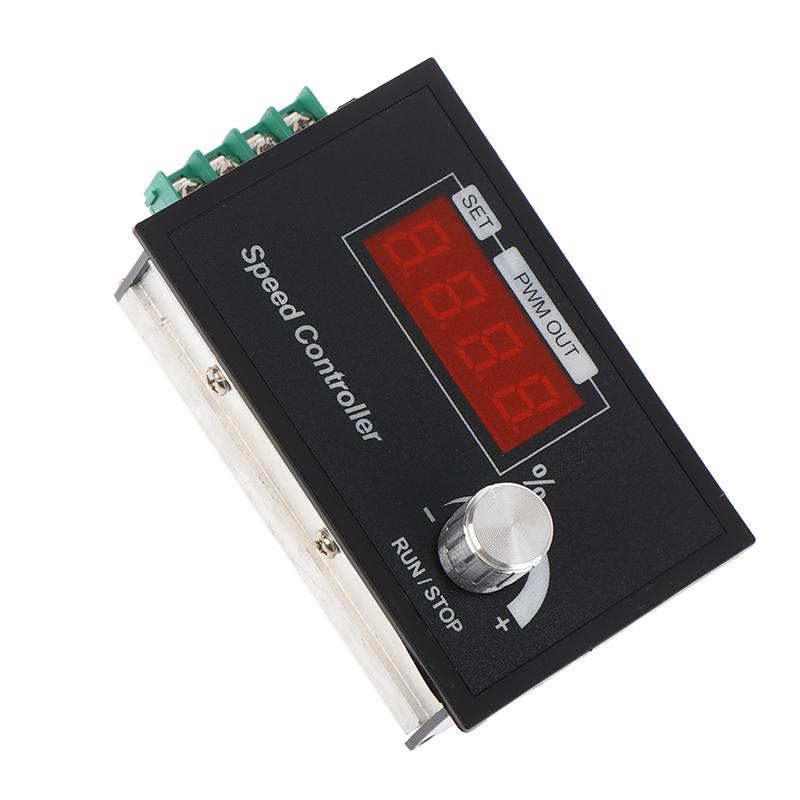 Gleichstrom 6-60V PWM Motor Drehzahlregler Mit Encoder-Drehknopf Steuerung Einstellbare Frequenz Für Motorsteuerungen