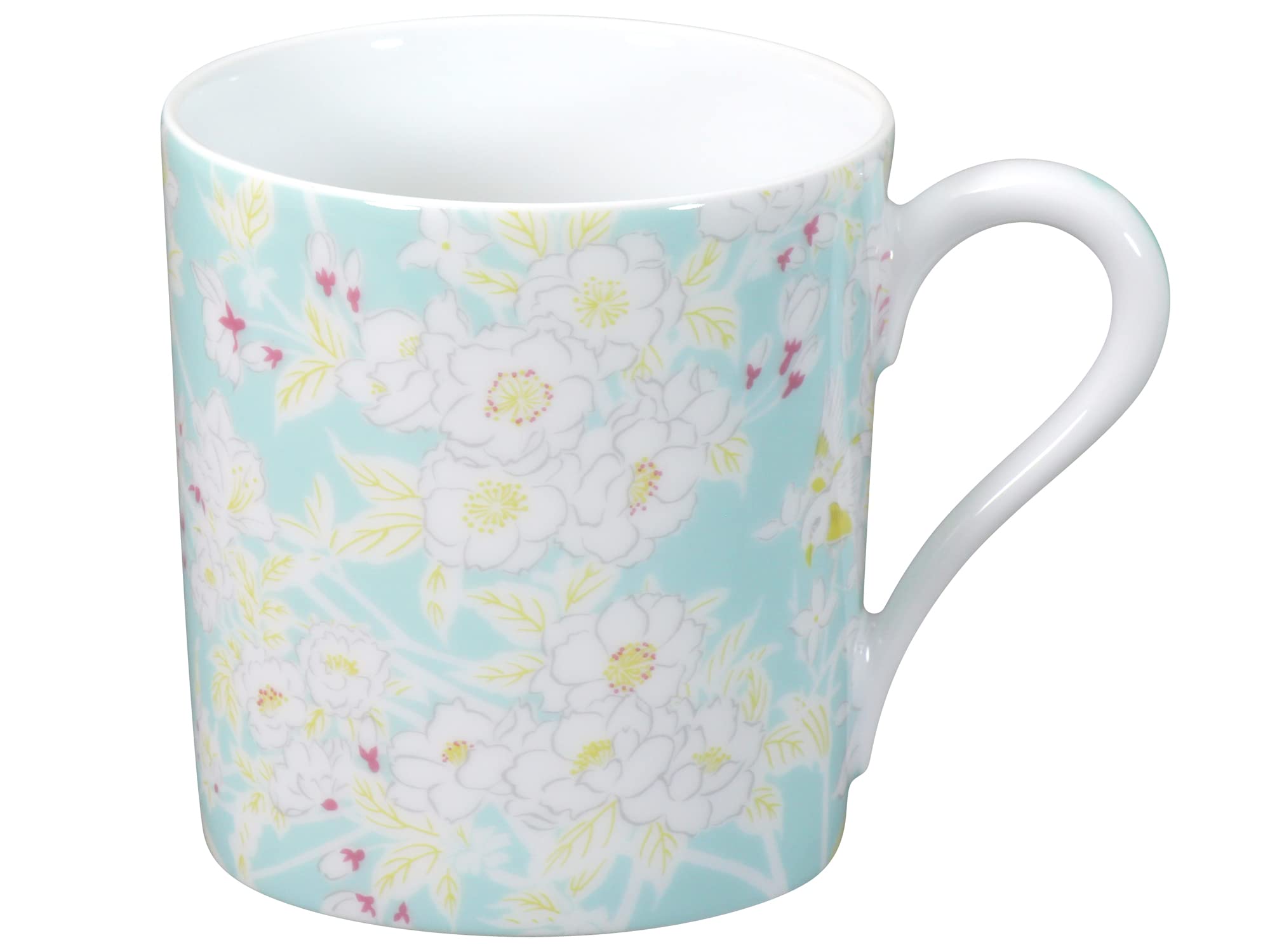 

Okura Toen Toen x Bathed in sunlight Mug [Okura Chiso] (blue) Microwave compatible 107C-C308-B синій