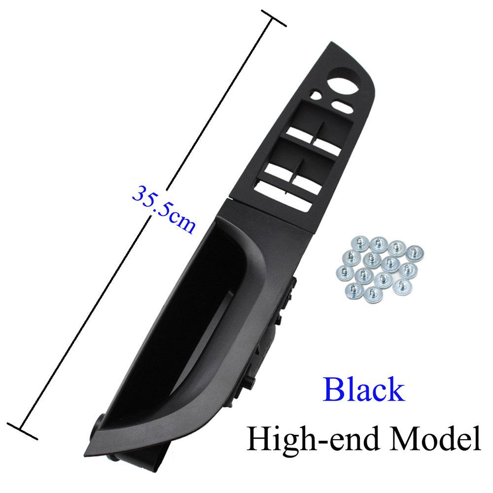LHD Auto Innen Schwarz Beige Tür Armlehne Pull Griff Panel Abdeckung Trim Ersatz Für BMW 3 Serie E90 E91 316 318 320 325