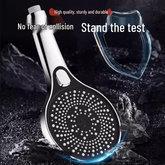 Three-Speed Handheld Pressurized Rain Shower Head Set