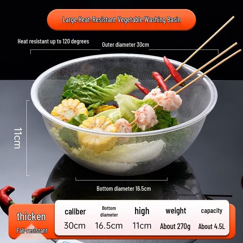 Qianxing Acrylic Self-Service Food Tray Set