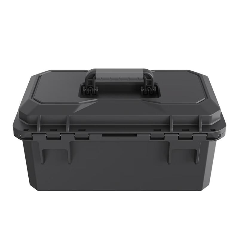 LONGQI Portable Plastic Hardware Toolbox with Built-in Password Lock Medium