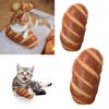 Bread Pillow Bread Plush Pillow Soft Lumbar Back Cushion Plush Stuffed Toy Stuffed Toy Lumbar Back Cushion Food Plush Pillow Christmas Gift