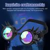 Steampunk Goggles Retro PC ABS with Elastic Band Kaleidoscope   Glasses for Party