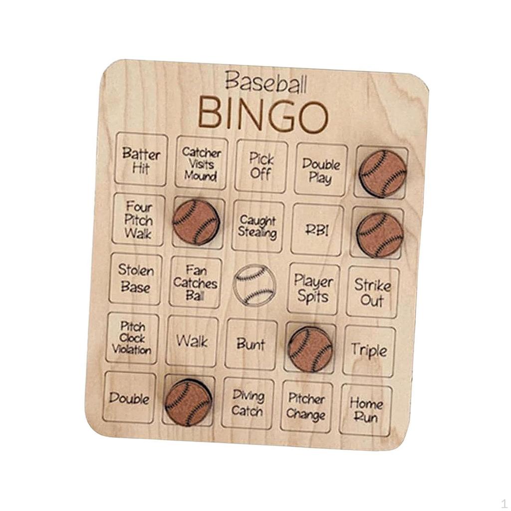 Bingospill, bordspill, natttre med sporttema Sportsfest for barn