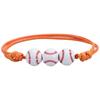 Sports Bracelet Rugby Braided Unisex Adjustable Ball Shape Bracelet Jewellery