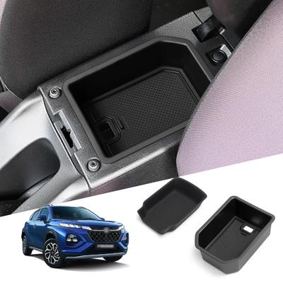 ZUNDUO Console Box and Console Tray for Suzuki New Fronx October 2024 Armrest Center Handbrake Storage Small Item Fronx Interior Storage Protective