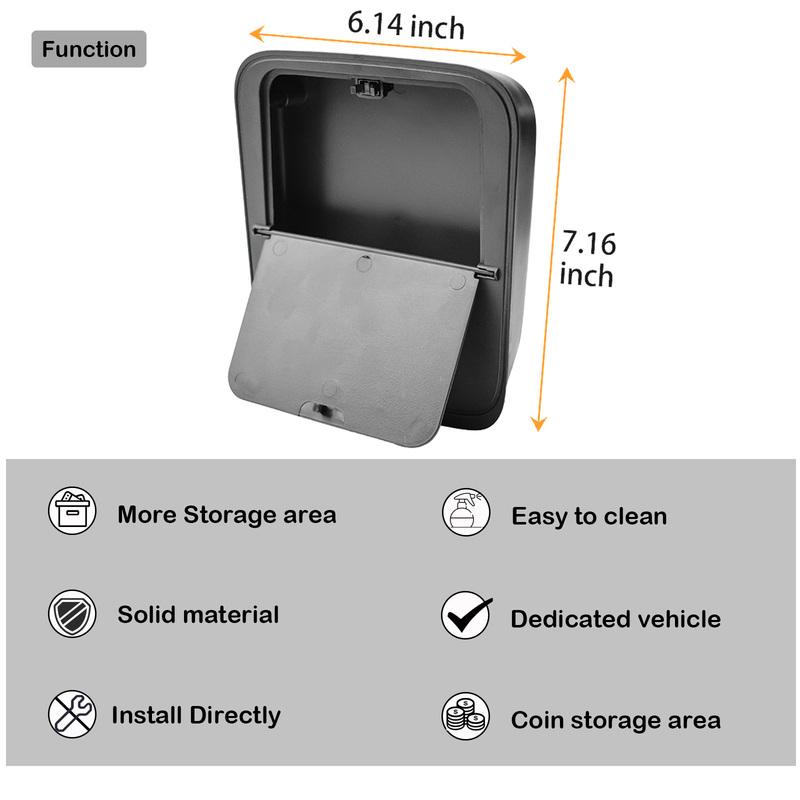 For 2024 2025 Hyundai Santa Cruz Car Center Console Organizer Tray Car Armrest Storage Box Interior Car Accessories