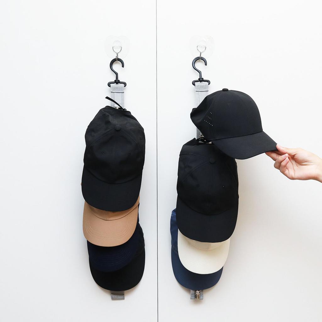 Cap Rack Cap Holder Hat Organizer for Baseball Caps for Closet Bedroom Door Hat Organizer for Baseball Caps Cap Rack for Wall