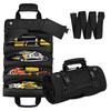 Oxford Cloth Tool Storage Bag – Portable Roll-Up Canvas Tool Bag, Handheld Electrician's Accessory Bag, Hardware & DIY Tool Storage