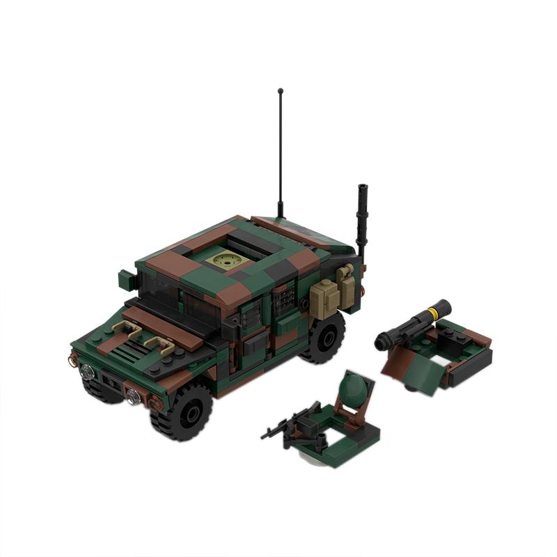 Seria Militară Seturi de Blocuri de Construcție Mașină Blindată Asamblare Cărămizi Vehicule de Luptă ale Armatei Model de Expoziție Jucărie Cadou pentru Copii cu Păpuși