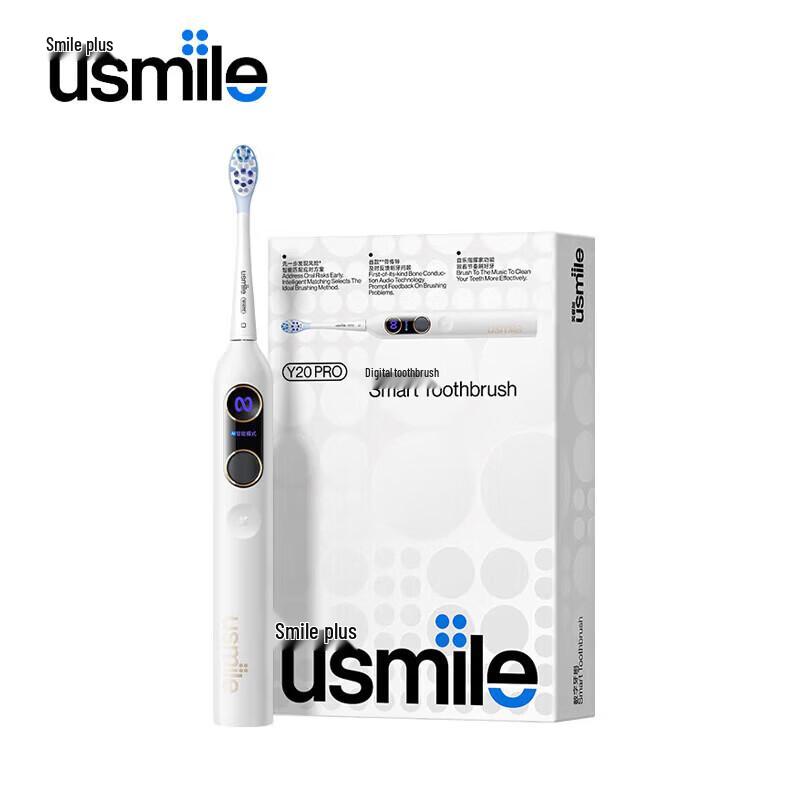 

usmile Y20 PRO Звуковая электрическая зубная щетка для взрослых Вилка CN (адаптер в комплекте)