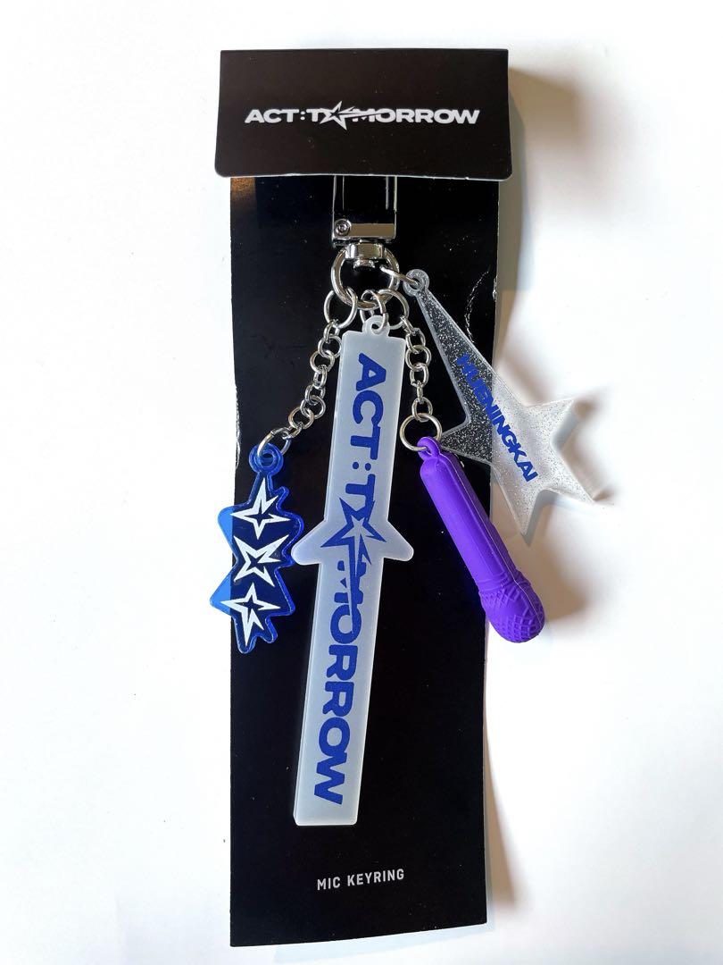 

[USED] TXT ACT:TOMORROW microphone key ring Hueningkai
