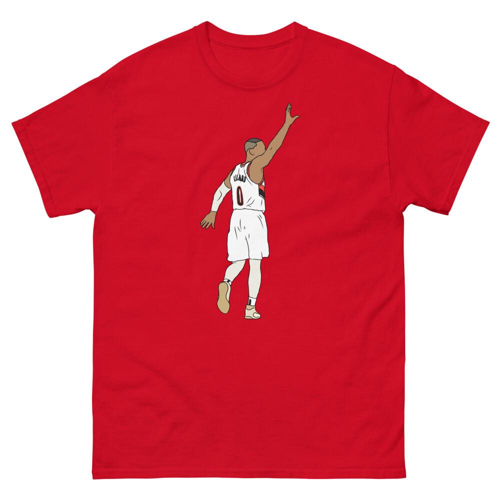 Damian Lillard Waves Goodbye T-shirt