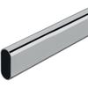 Barre De Rangement - STOR PLANET - Ovalisée - 100 Cm - Chromée - Design Moderne