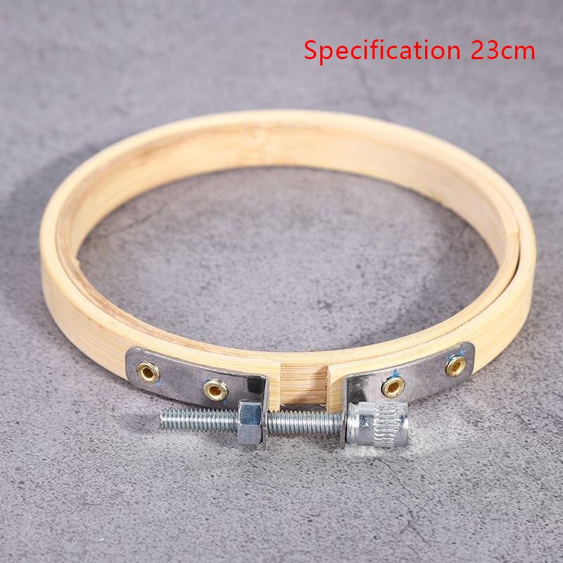 Cadru din bambus Inel cerc de broderie Diy Broderie Pictură Kit punct de cruce Cadru rotund din bambus Instrumente de cusut Home Decor