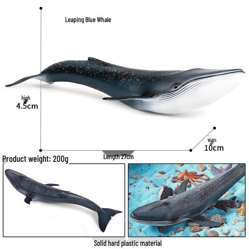 Wild Safari Animal Figurines: Giraffe, Elephant, Rhinoceros, Brown Bear, Tiger, Lion, Leopard, Hippopotamus - Solid Cognitive Toys