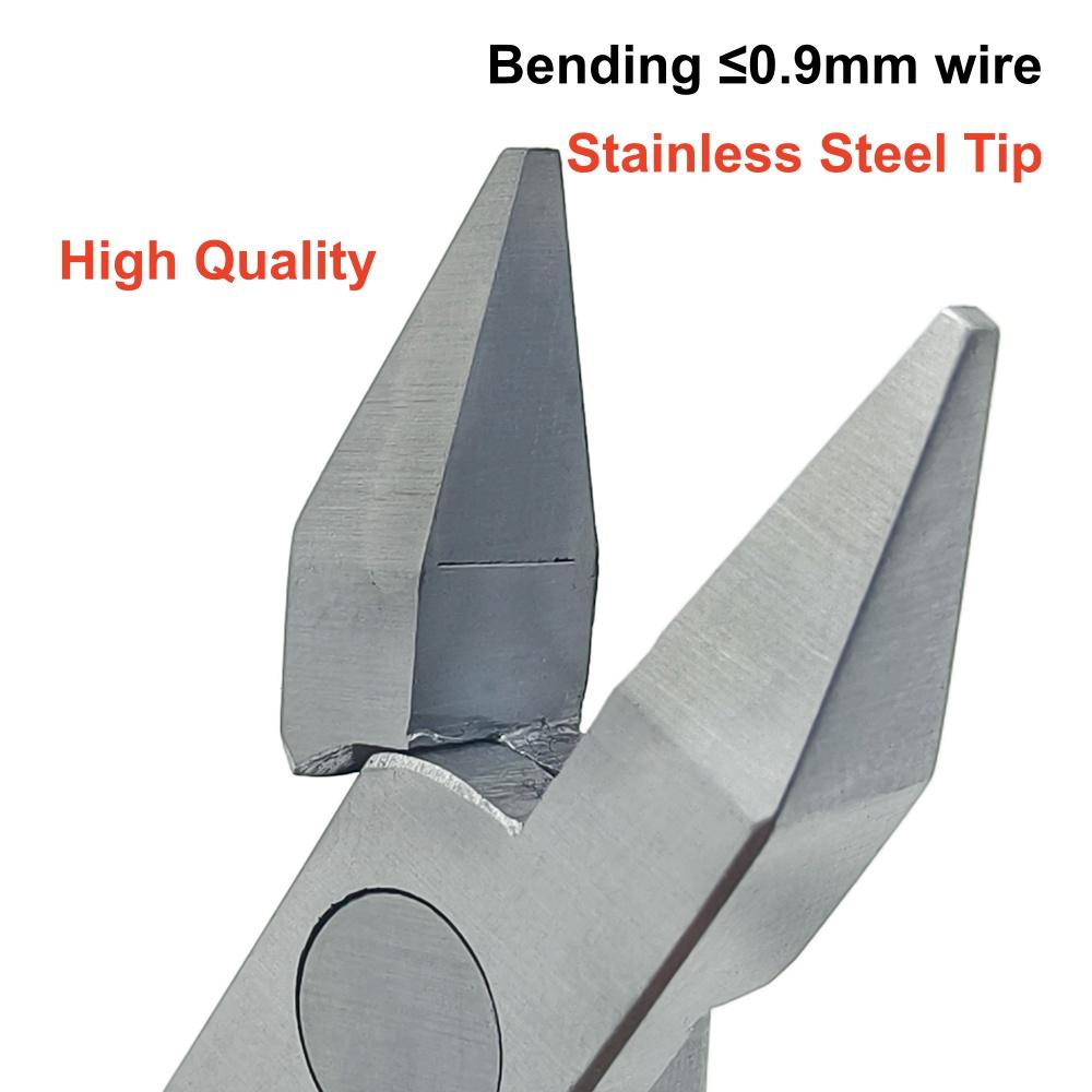 Alicate de formação de laboratório odontológico Dental New Adam Wire Bending Forcep com instrumento de laboratório inserido em aço inoxidável de alta qualidade ferramentas para dentistas