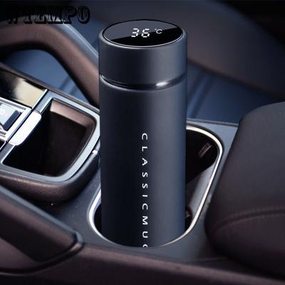 Tasse Thermos 480ml Gourdes sous Vide Portables Acier Inoxydable Tasse Thermos Bouteille d'Eau Voyage Mug à Thé Bureau Tasse Thermos