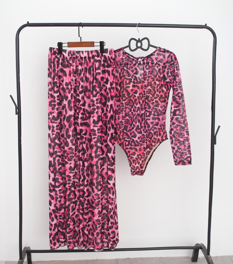 New One-Piece Sunbathing Swimsuit Set