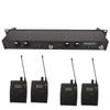 Wireless Earphone Monitor System 2 Channel 4 Bodypacks Whole Metal UHF Stage Monitoring System for