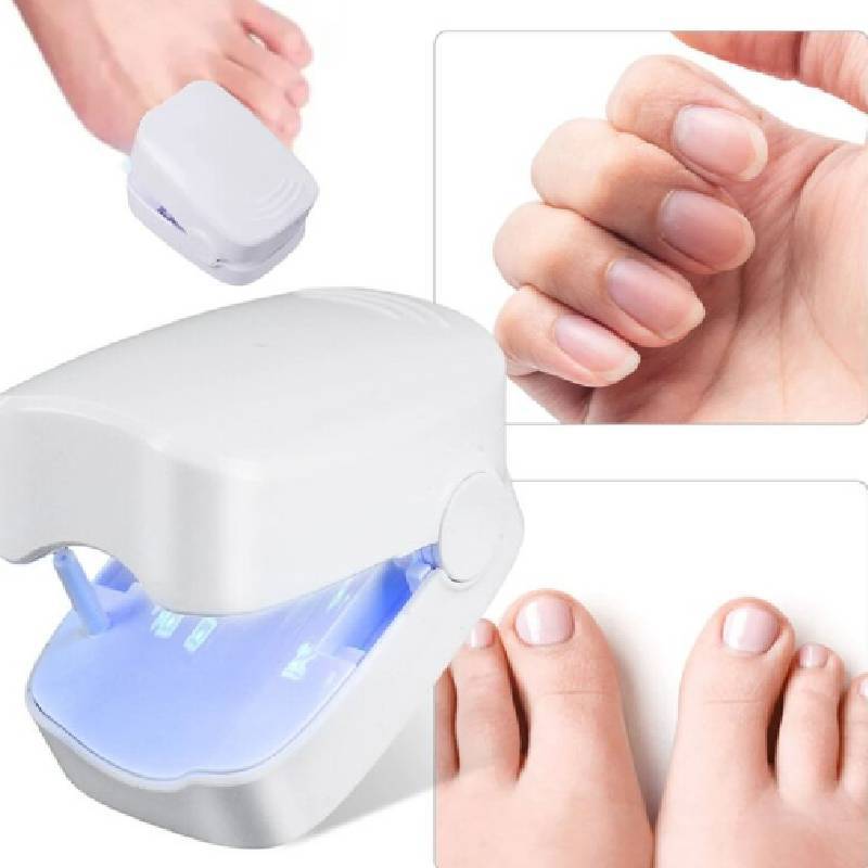 Home Use Portable Nail Fungus Light With Uv Led Therapy For Toenail And Finger Fungal Treatment