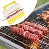 Large Kebab Skewers Mould BBQ Grill Mold Effortless Meat Shaping Maker for Outdoor Preparation Barbecue Camping