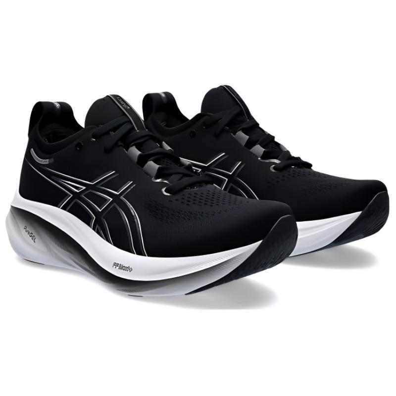 Asics Gel Nimbus 26 Black Graphite Grey Women Sneakers 1012B601-001