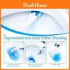Modern Minimalist Disposable Toilet Brush Set With Cleaning Liquid For Home Bathroom Cleaning Supplies