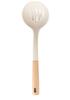 Wooden Handle Silicone Kitchenware Set: Non-stick Spatula & Ladle, High-Temp Resistant Cooking Tools.