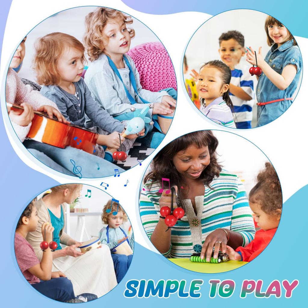 Alasum Patica Musical Instrument Asarato Percussion Set Performance Shaker Percussion Folk Instrument Rhythm Ball 2-Piece