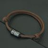 Retro Sanskrit Bracelet For Men A Grade 3mm Cord Chain Braslet Adjustable 5 Colors Lucky String Braclet Meditatin Accessories