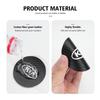 CAFHF1 Set of 2 Leather Coasters Anti-Noise Water Coaster Pads for Kia Ceed Sportage Rio K5 K2 Optima Cerato Proceed Venga