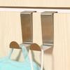 Steel Punch-Free Cabinet Door Door Rear Organizer Home Hook Storage Rack Key Hook Clothes Hanger