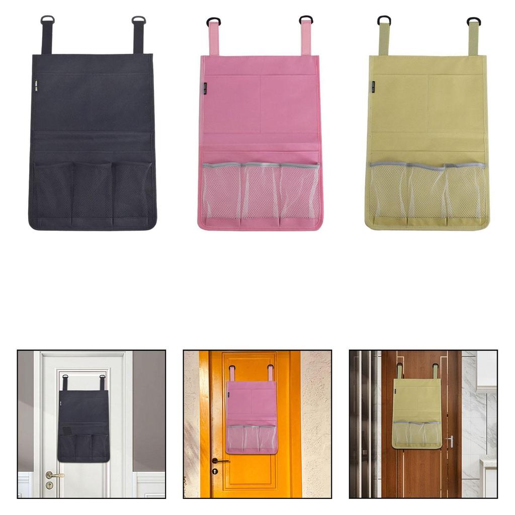 over The Door Hanging Organizer Book Holder Sofa Bag File Organizer Storage Pocket for Classroom Pantry Bathroom Kitchen Office