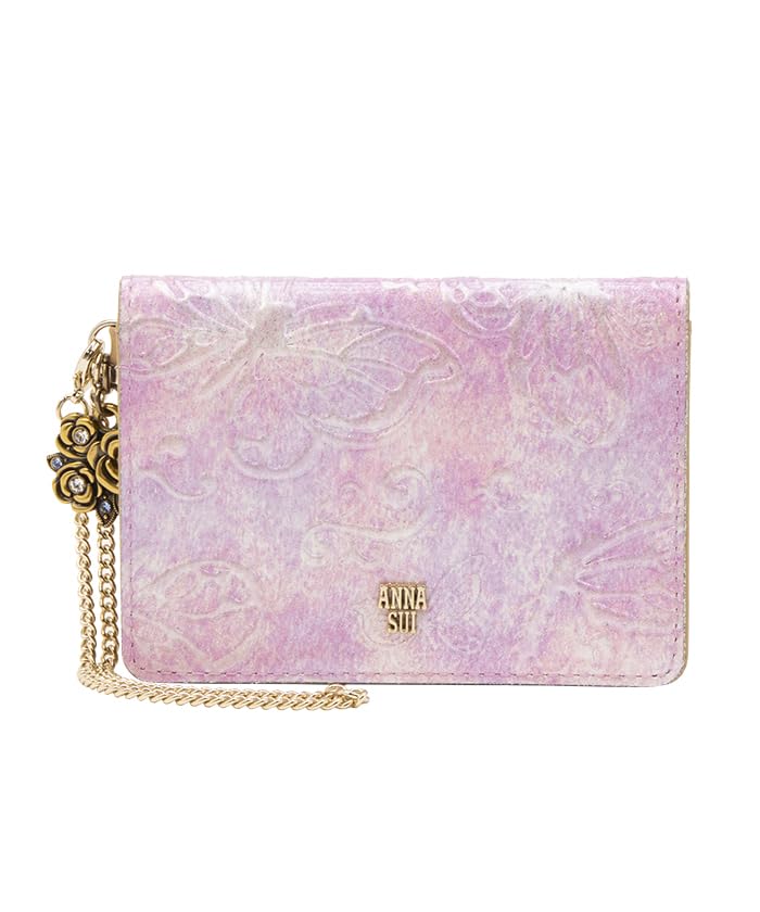Anna Sui Papillon Pass Purple Case, Women's,