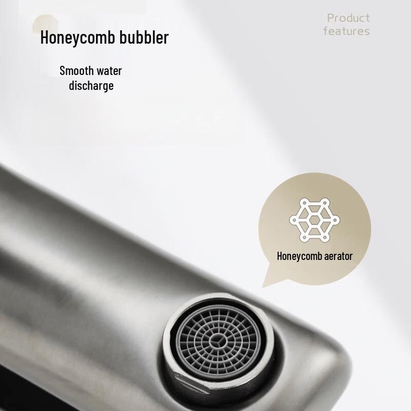 OEING Gunmetal Grey Hot/Cold Basin Faucet