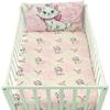 Housse De Couette Bebe 100x135cm Et Taie D'oreiller 40x60cm | Parure De Lit Marie Aristochats Pour Lit 60x120 Ou 70x140cm