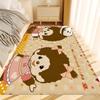 Cartoon Monchhichis Anime Game Hallway Carpet Non-Slip Laundry Room Mat Laundry Decor Balcony Child Living Room Toilet Rug