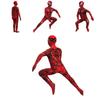 Stunning Kids Venom Carnage Jumpsuit Red Fullbody Costume Suit For Halloween Cos Performance