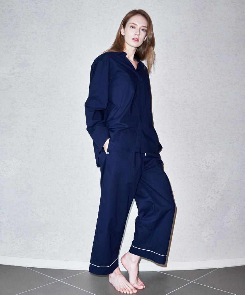 Haepiseuteuniseu Carrie Oversized Pajama Set - Midnight