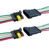 FULARR 2 Sets 6 Pin Car Waterproof Electrical Wire Connector with Wiring for Car