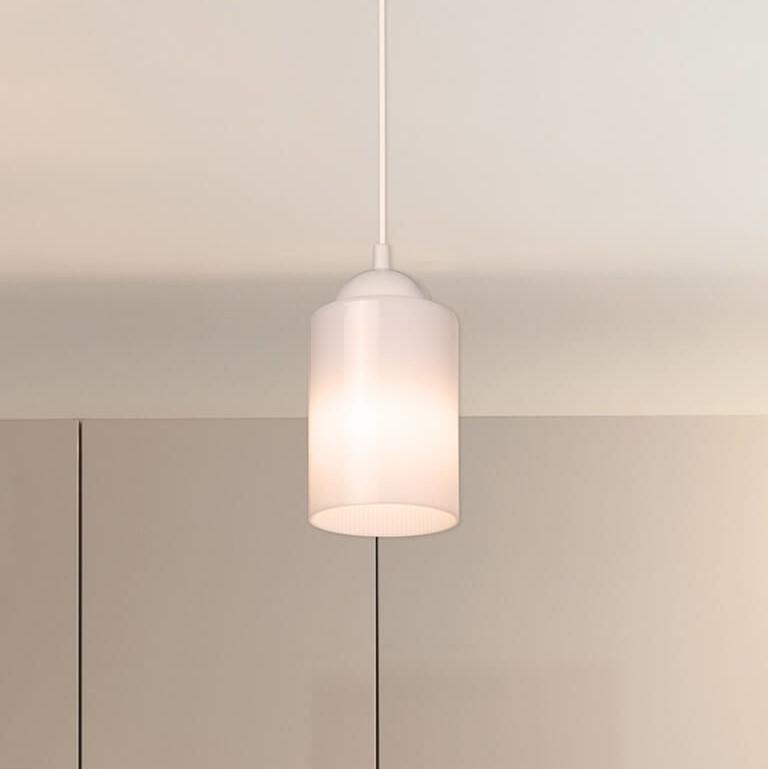 

Подвесной светильник Optical Promo - Double Bulb Look белый