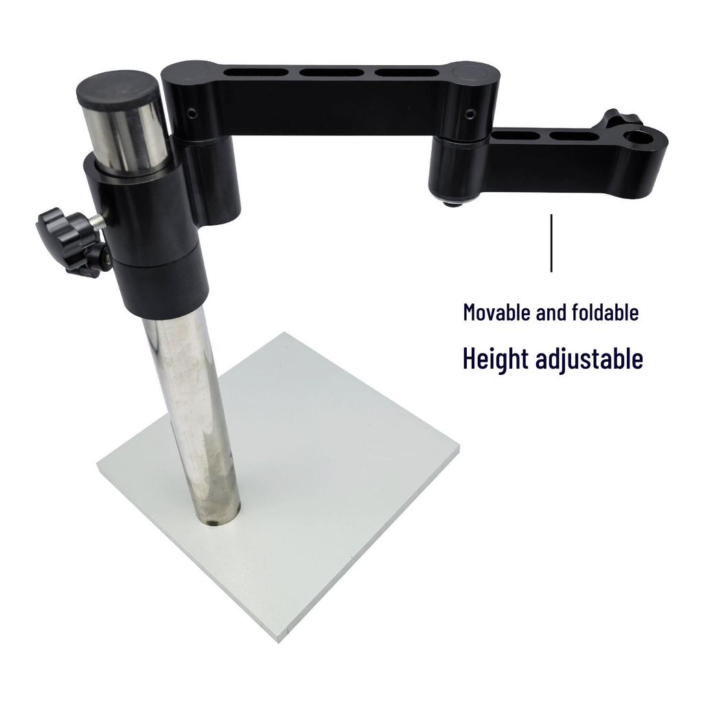 Foldable Universal Microscope Stand with Micro-Setting for Jewelry and Stone Appraisal