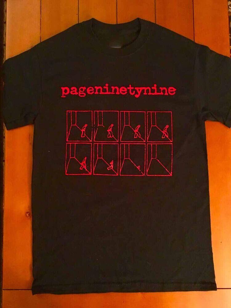 Pageninetynine band Short Sleeve Black Gift For Fan Shirt Unisex T-Shirt S